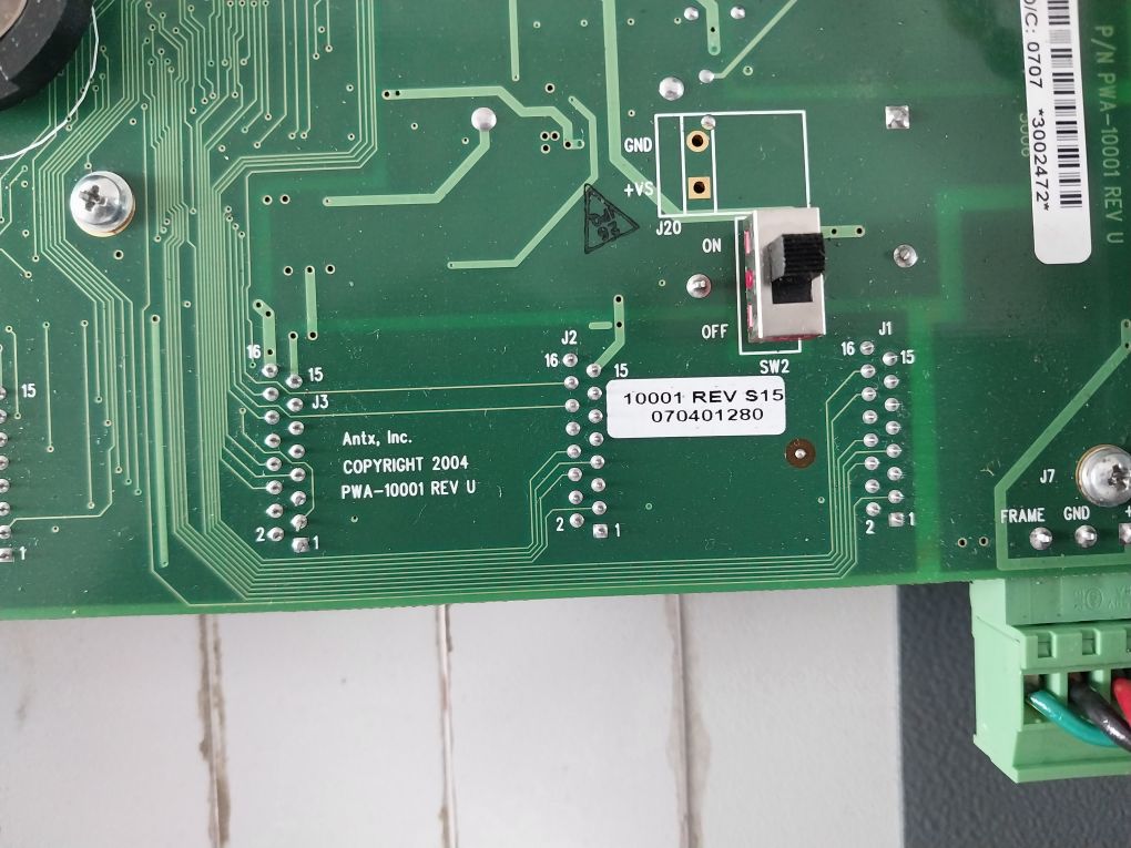 Industrial Scientific 4800 Digital Gas Controller Pwa-10001 Rev U