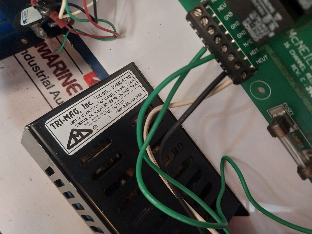 Industrial Scientific Uv465-12 Ec 8000 Controller