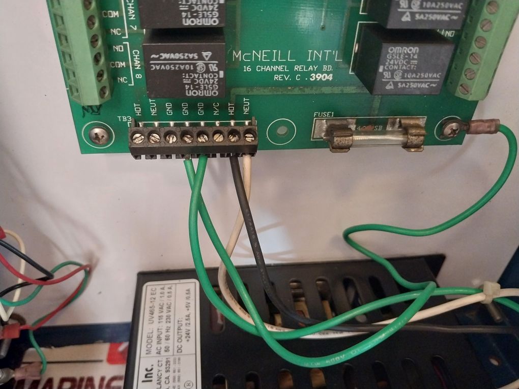 Industrial Scientific Uv465-12 Ec 8000 Controller