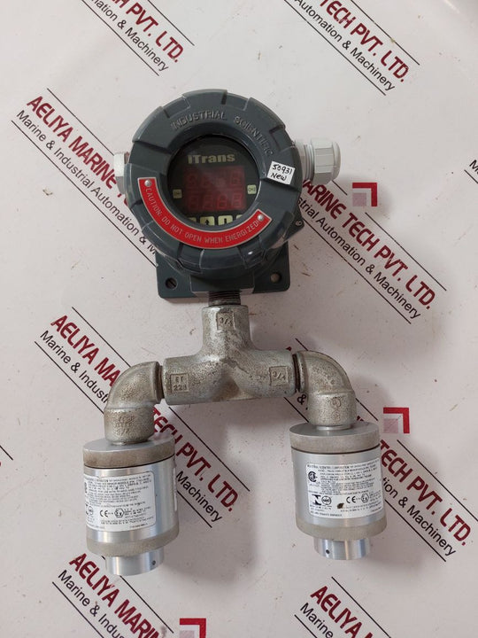 Industrial Scientific Itrans Gas Monitor 7814635 With Itrans H2S Sensor 7702-382
