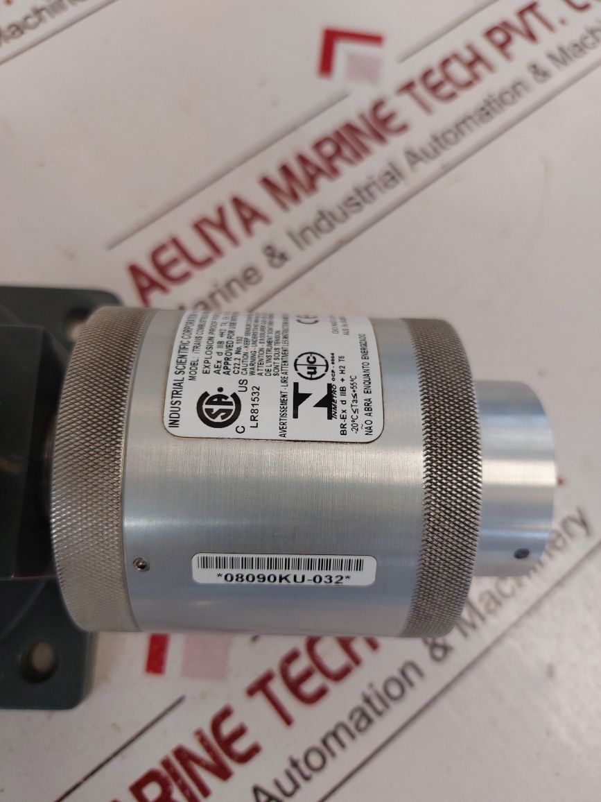 Industrial Scientific Itrans Gas Monitor 7814635 With 7702-2606