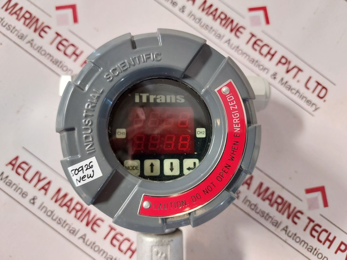 Industrial Scientific Itrans Gas Monitor 7814635 With Itrans H2S Sensor With Box