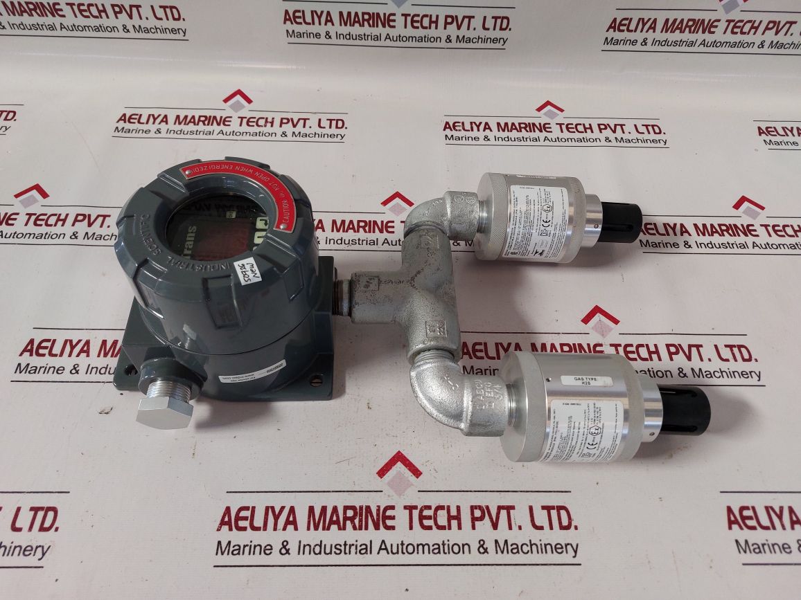 Industrial Scientific Itrans Gas Monitor 7814635 With Itrans H2S Sensor With Box