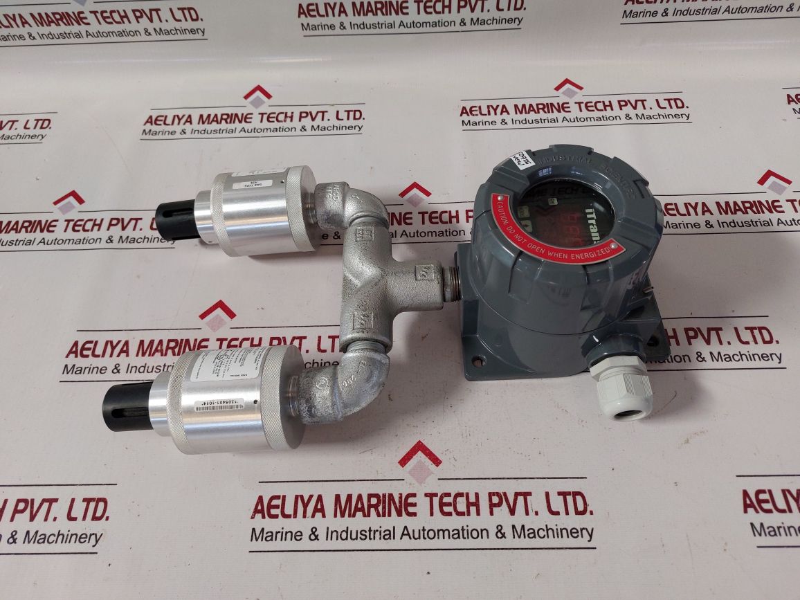 Industrial Scientific Itrans Gas Monitor 7814635 With Itrans H2S Sensor With Box