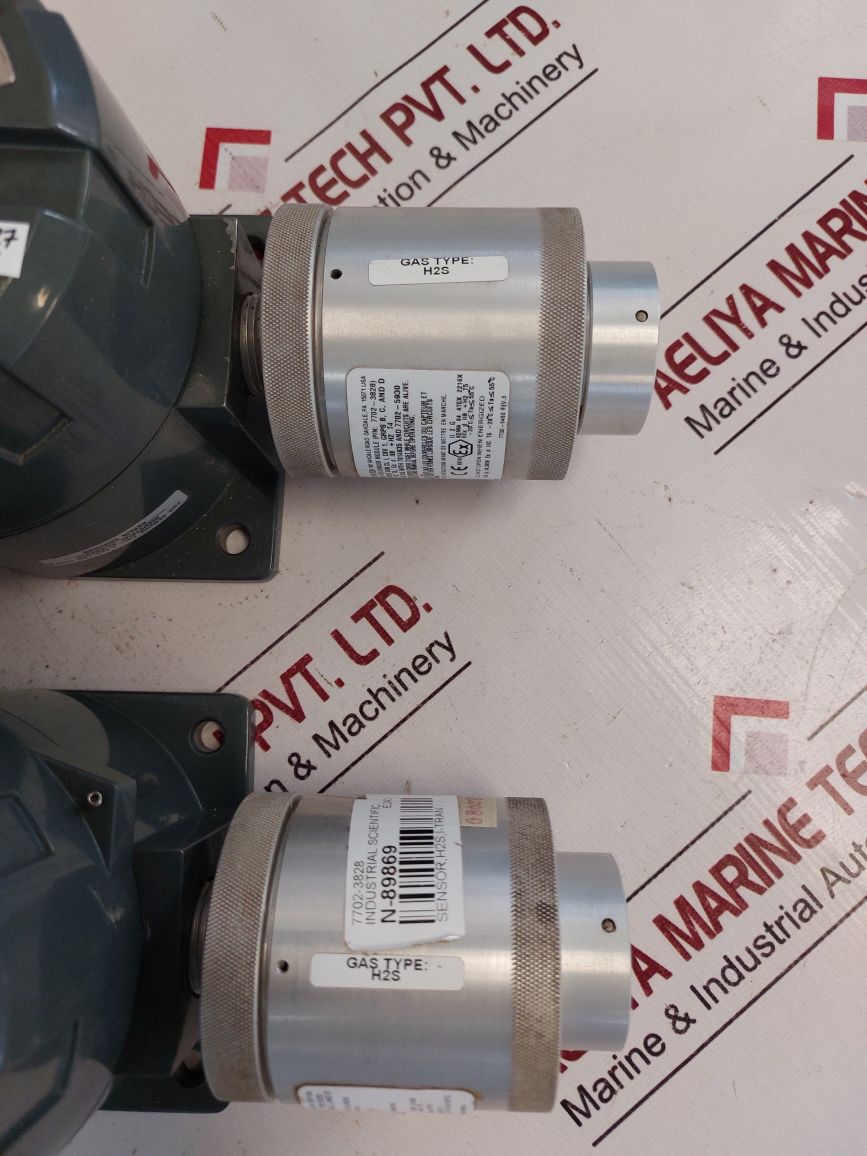 Industrial Scientific Itrans Gas Monitor 7814635 With Itrans H2S Sensor 7702-382 600Ma Max