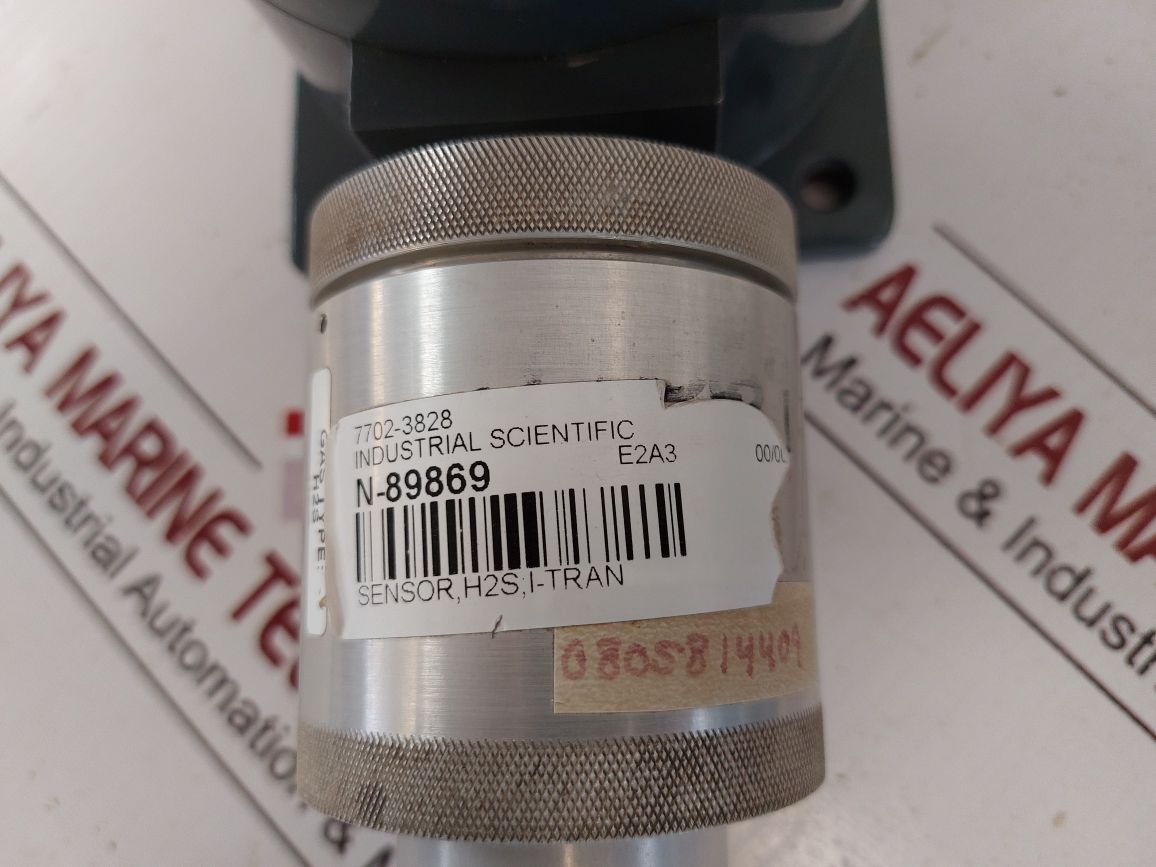 Industrial Scientific Itrans Gas Monitor 7814635 With Itrans H2S Sensor 7702-382 600Ma Max