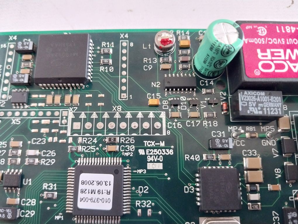 Industronic 8 Dio 002 301-435-300 Digital I/O Board 301-435-370-a2