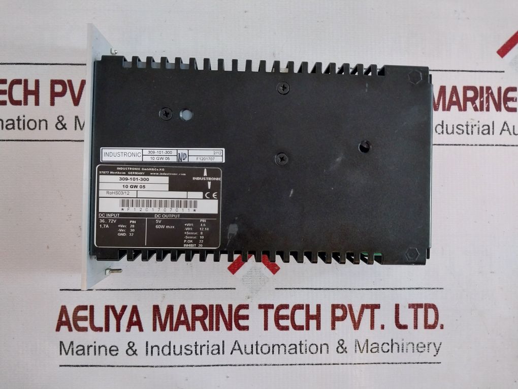 Industronic 309-101-300 10 Gw 05 Dc/Dc Converter Power Supply