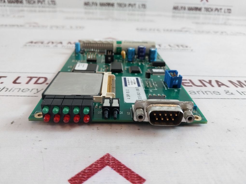 Industronic 4 Dap 01/2 Digital Audio Processor Card 315-042-100/2