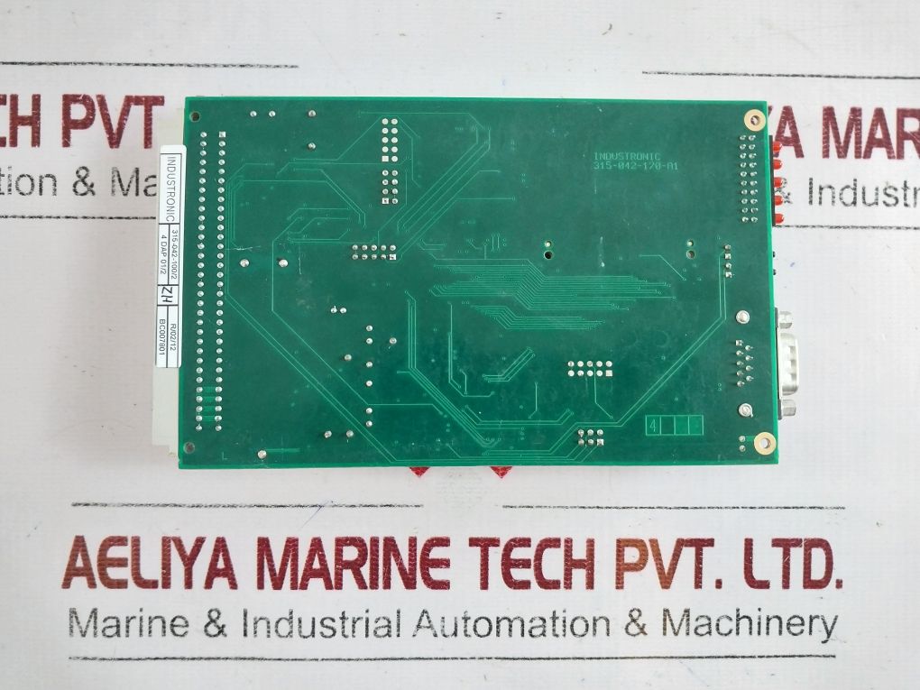 Industronic 4 Dap 01/2 Digital Audio Processor Card 315-042-100/2