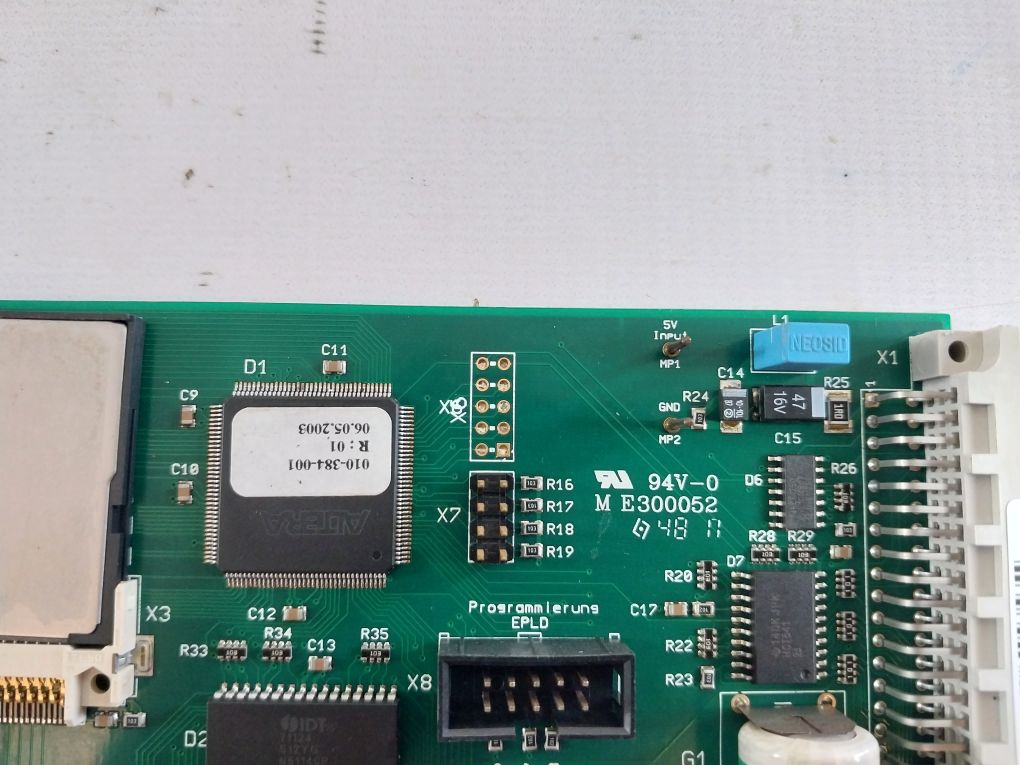 Industronic 4 Dap 01/2 Digital Audio Processor Card 315-042-100/2