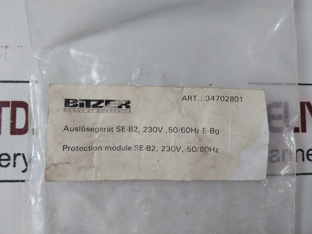 Indutronic 34702701 Se-b2 Protection Module