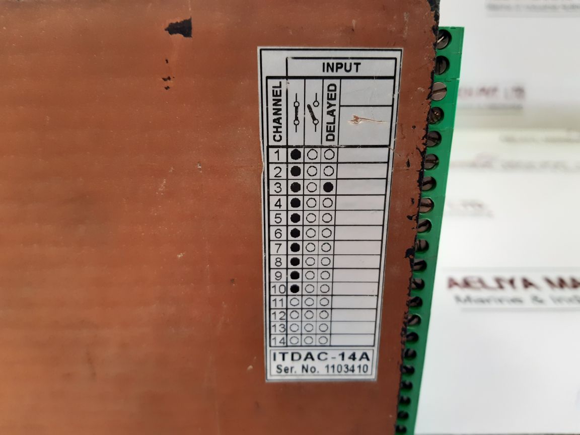 Inelteh Itdac-14A Alarm And Control Units

