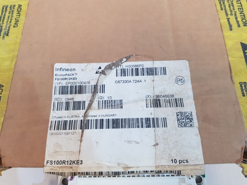 Infineon Econopack Fs100R12Ke3 Igbt Module