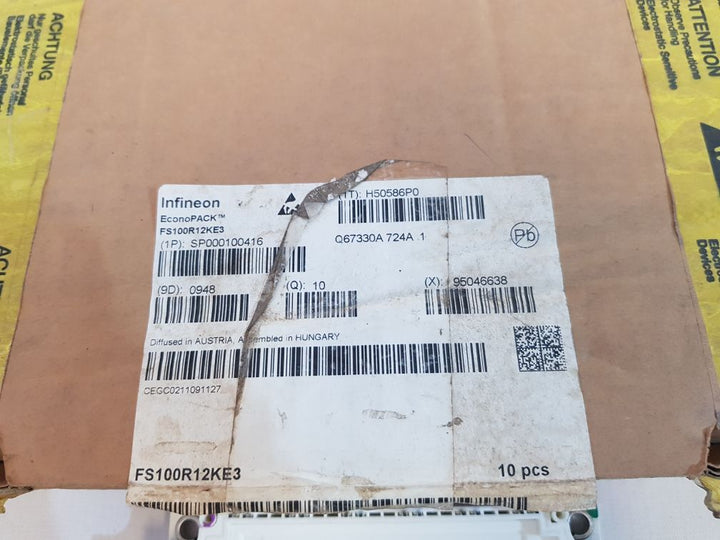 Infineon Econopack Fs100R12Ke3 Igbt Module