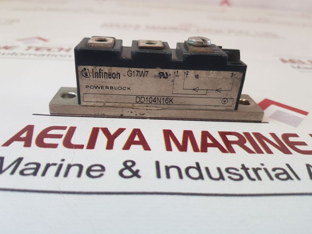 Infineon Dd104N16K Power Block G17W7