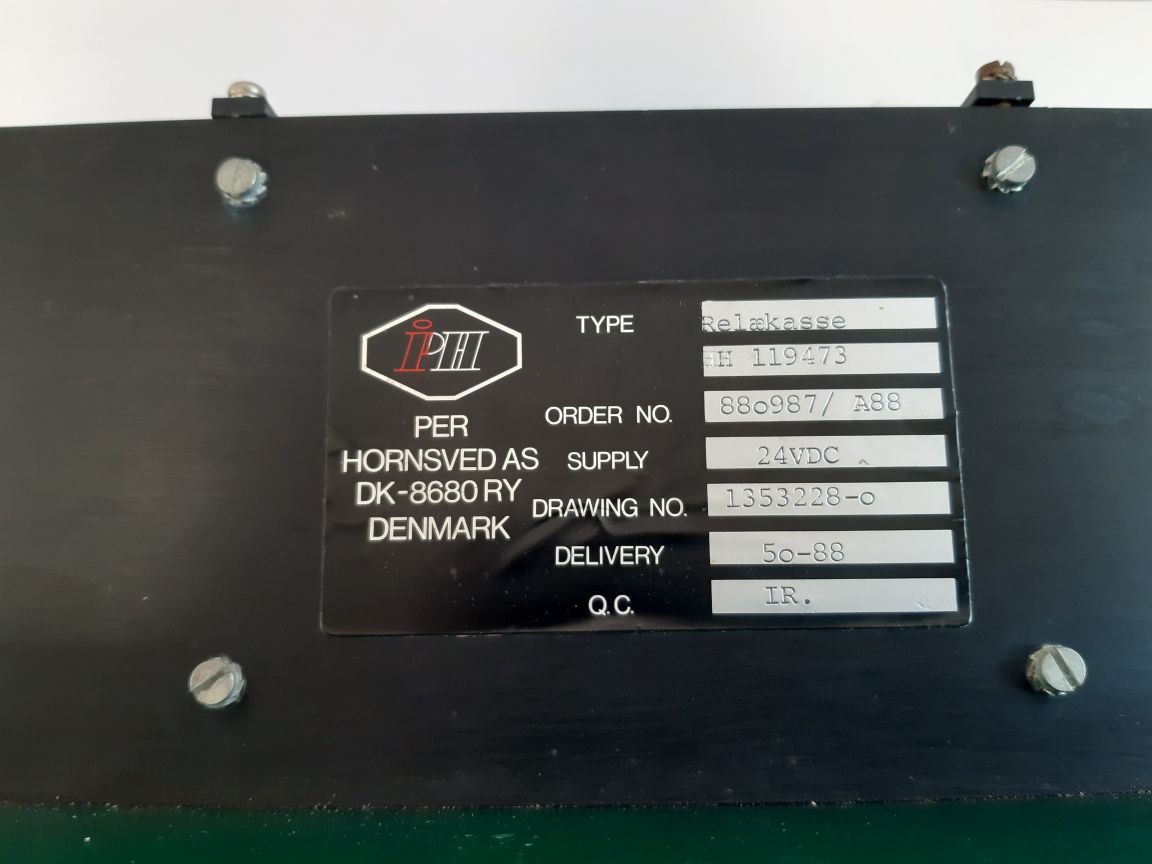 Ingeniorfirma Per Hornsved Hh 119473 Relay Boxes