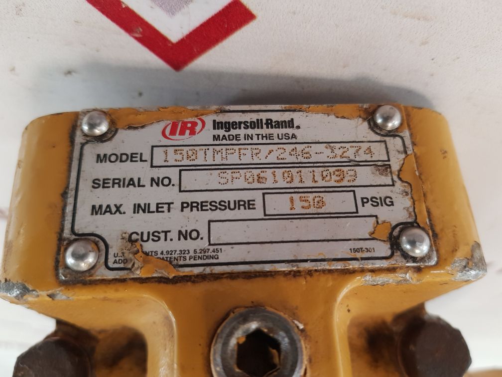 Ingersoll-rand 150Tmpfr/246-3274 Air Starter (Not Working)