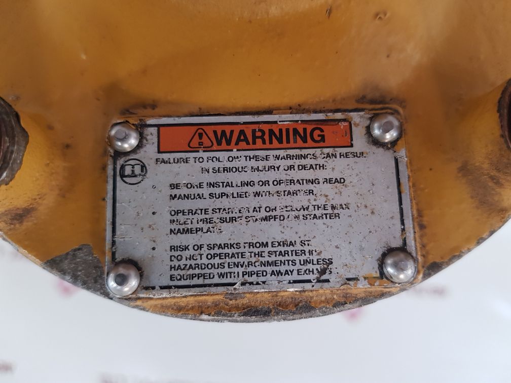 Ingersoll-rand 150Tmpfr/246-3274 Air Starter (Not Working)