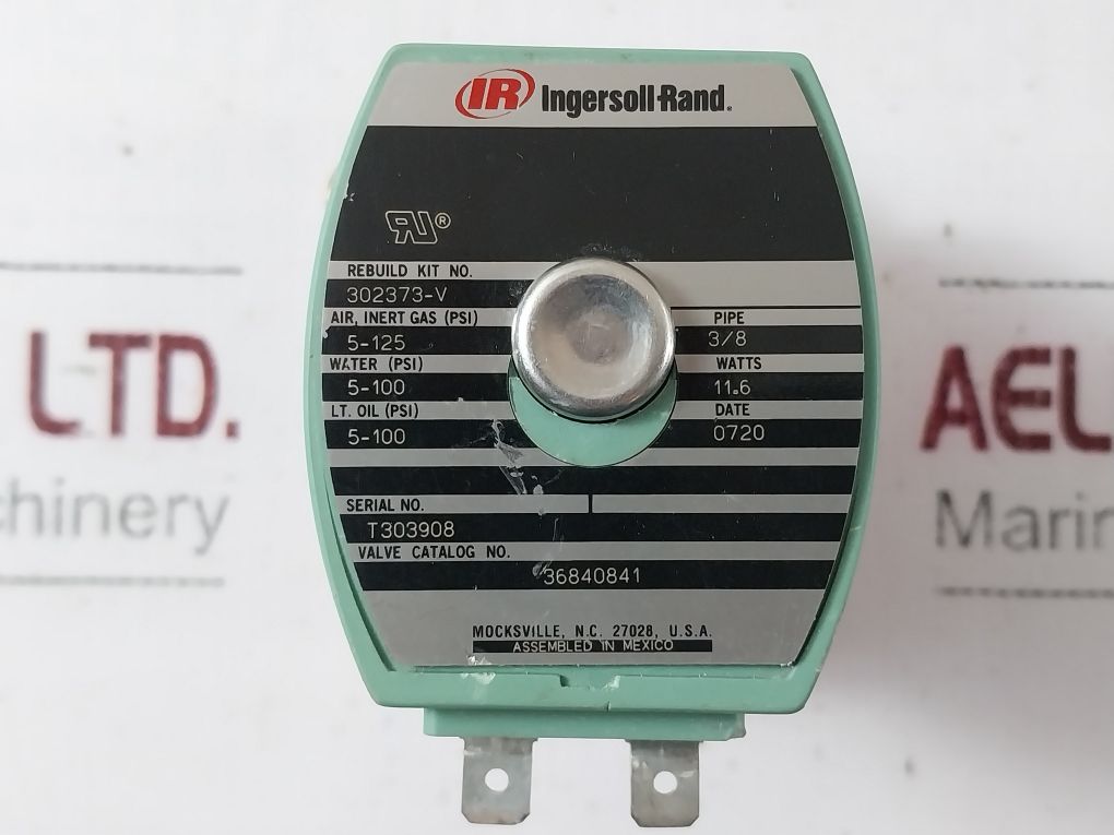 Ingersoll-rand 36840841 Solenoid Valve