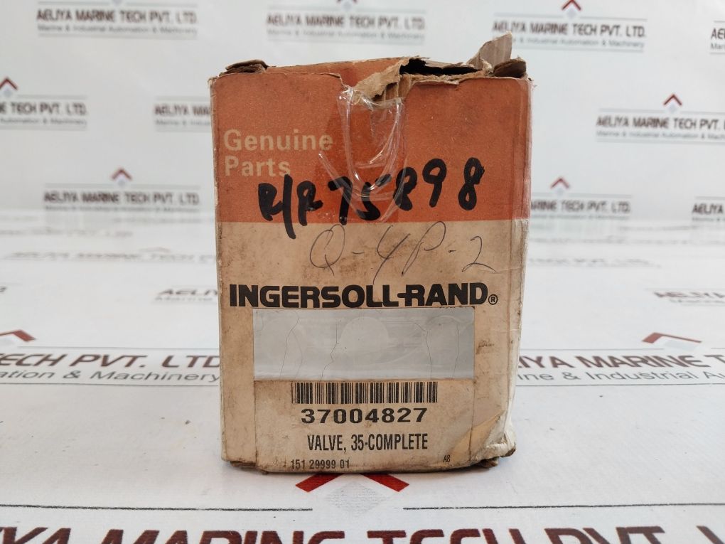 Ingersoll-rand 37004827 Valve 35-complete
