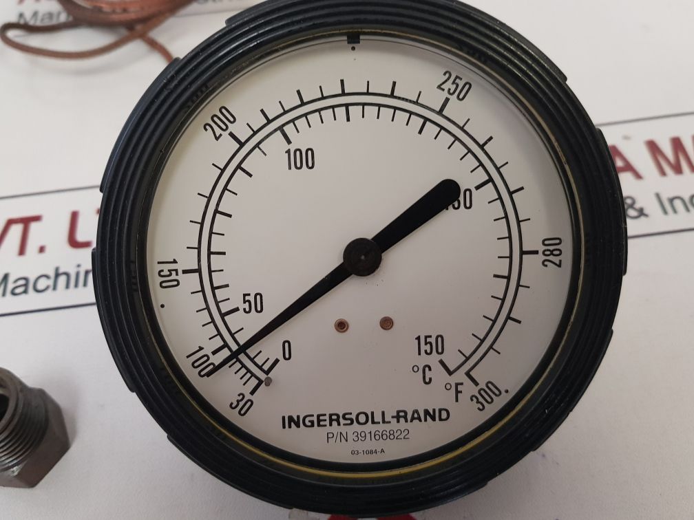 Ingersoll-rand 39166822 Temperature Gauge 0-150C 30-300F