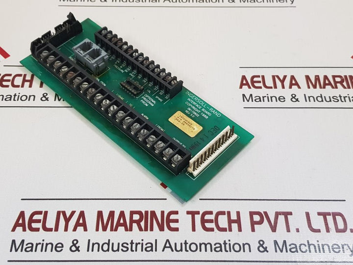 Ingersoll-rand 39172622 Interface Board