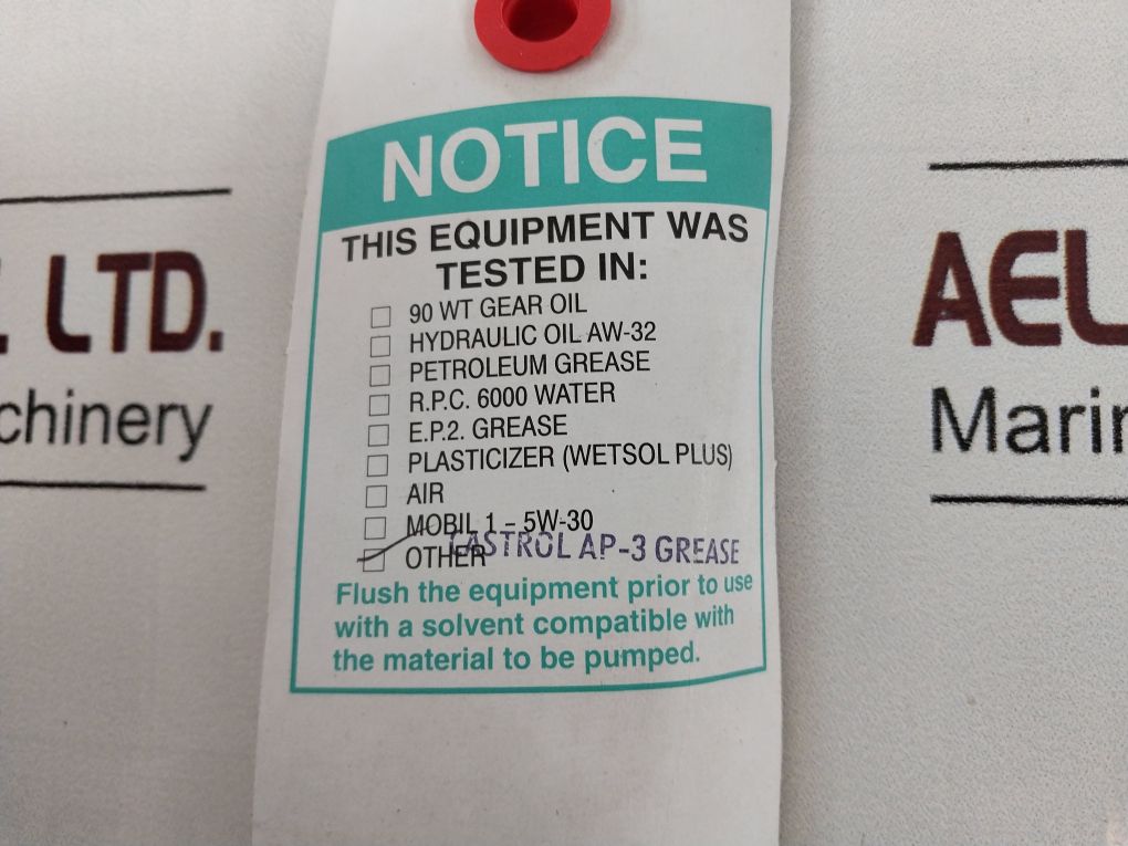 Ingersoll-rand Lm2350E-21-b Pneumatic Air Grease Pump Set