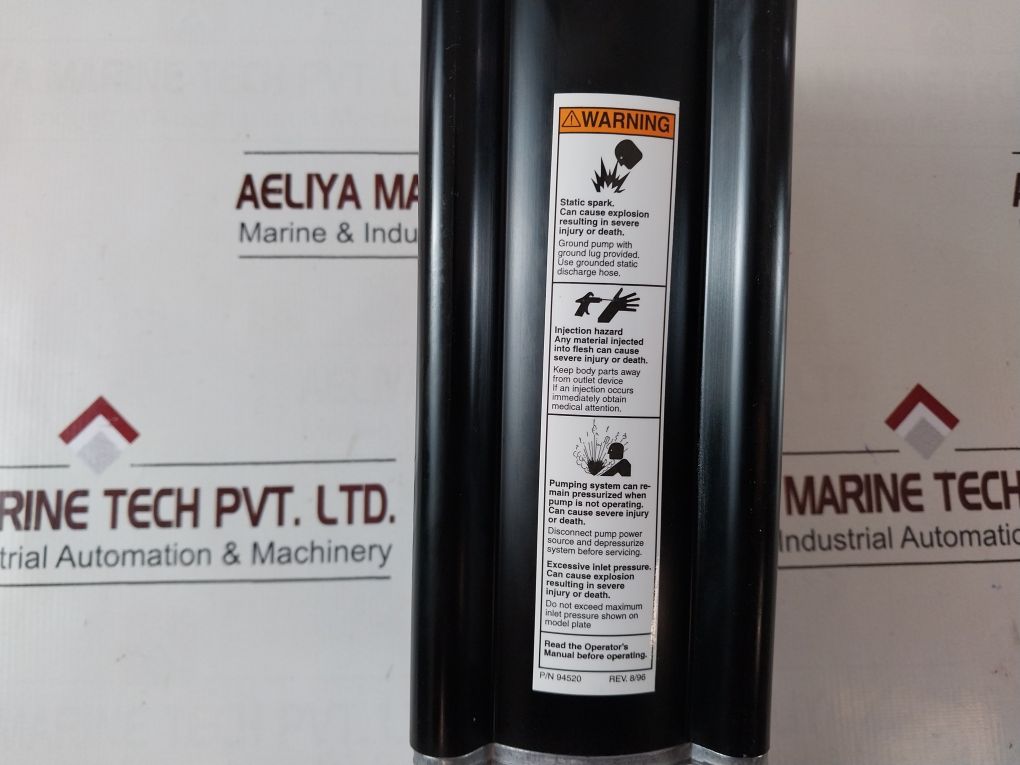 Ingersoll-rand Lm2350E-21-b Pneumatic Air Grease Pump Set