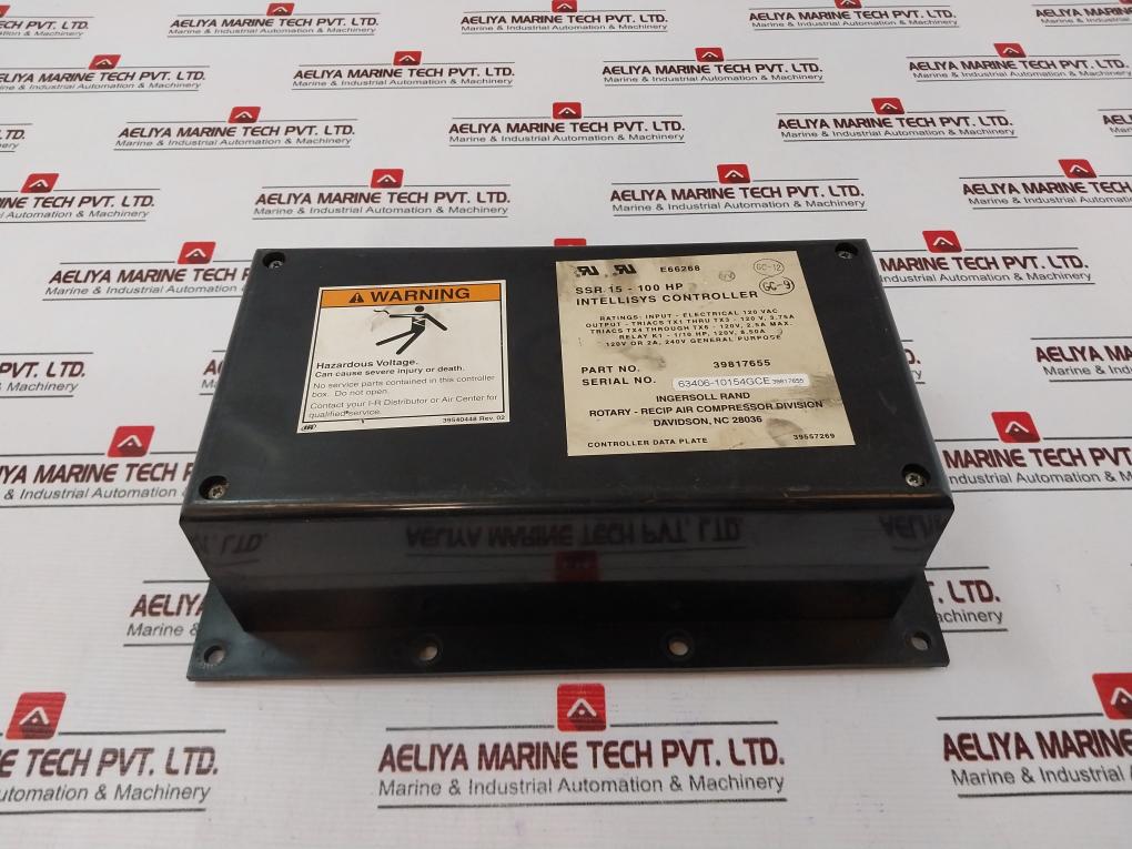Ingersoll-rand Ssr 15-100 Hp Intellisys Controller 39817655