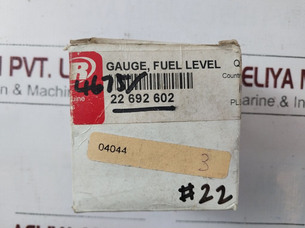 Ingersoll Rand 22692602 Gauge Fuel Level