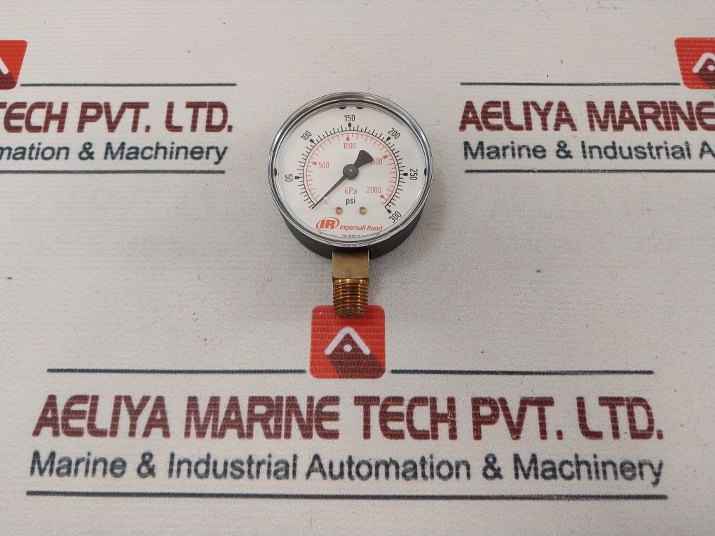 Ingersoll Rand 32013898 Pressure Gauge 1/4 In Npt Lower Mount