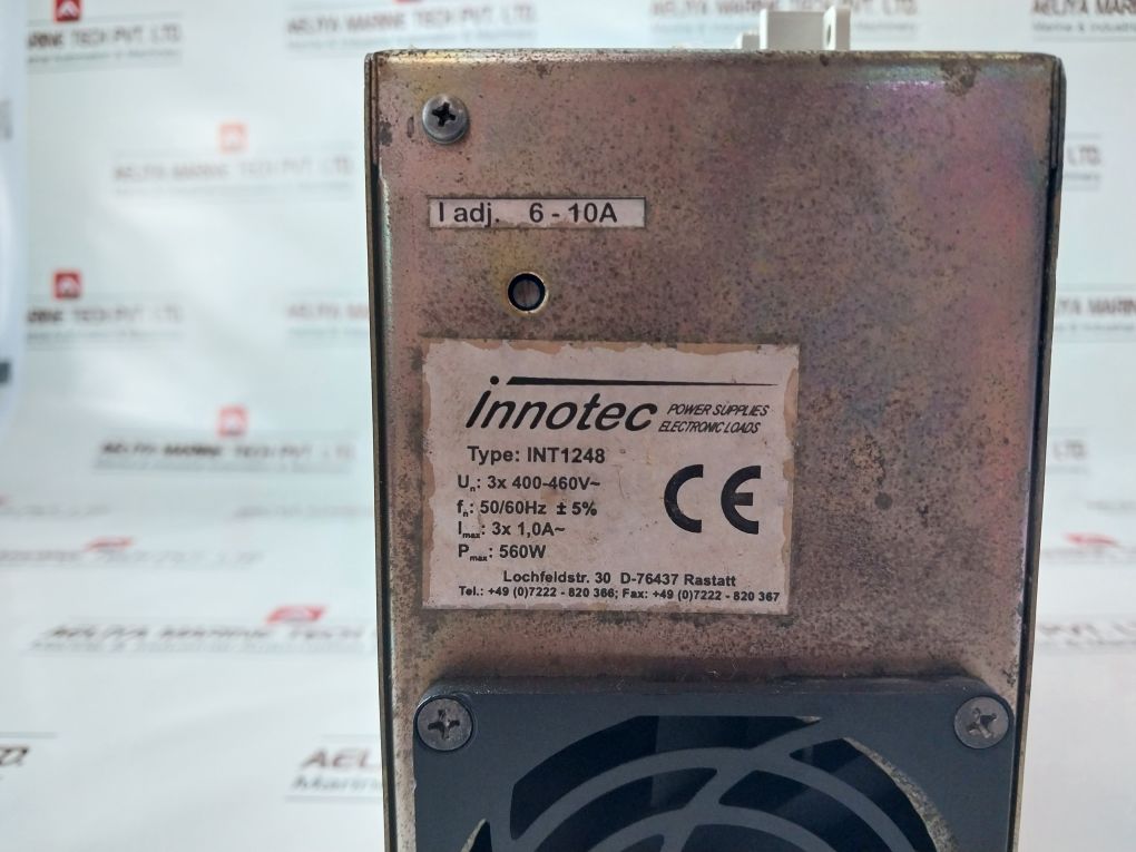 Innotec Int1248 Power Supply