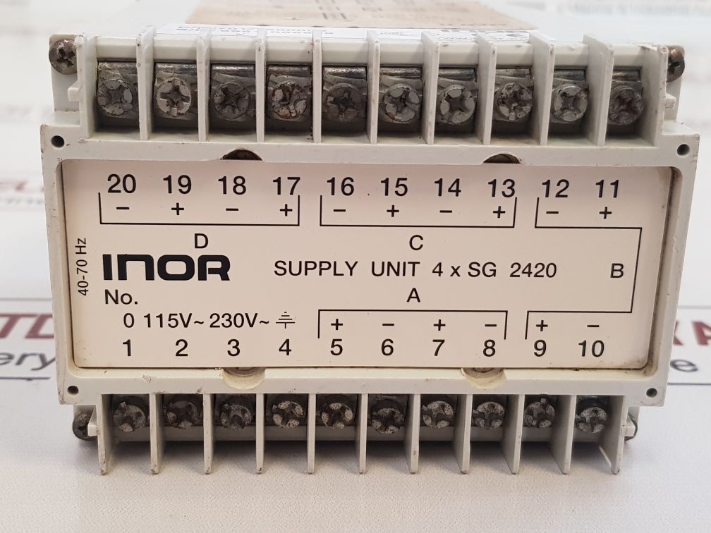 Inor 4X Sg 2420 Supply Unit – Aeliya Marine Tech