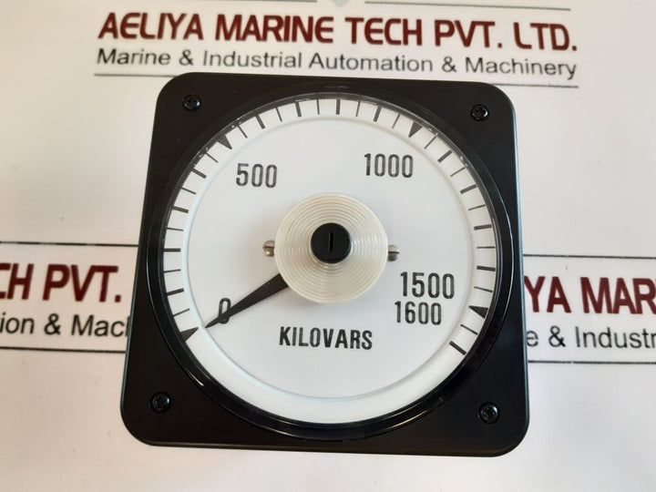 Crompton 00705Aafate-kvar Panel Meter 0-1600 Kilovars