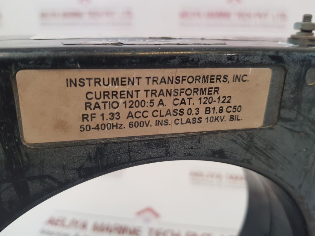 Instrument Transformers 120-122 Current Transformer