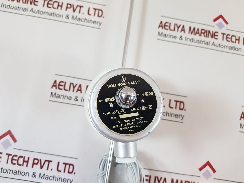 Instrumentation Nc Solenoid Valve Sv: 05