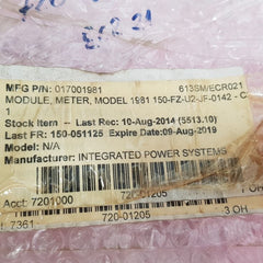 Integrated Power Systems 1981 Metering Module 017-001981