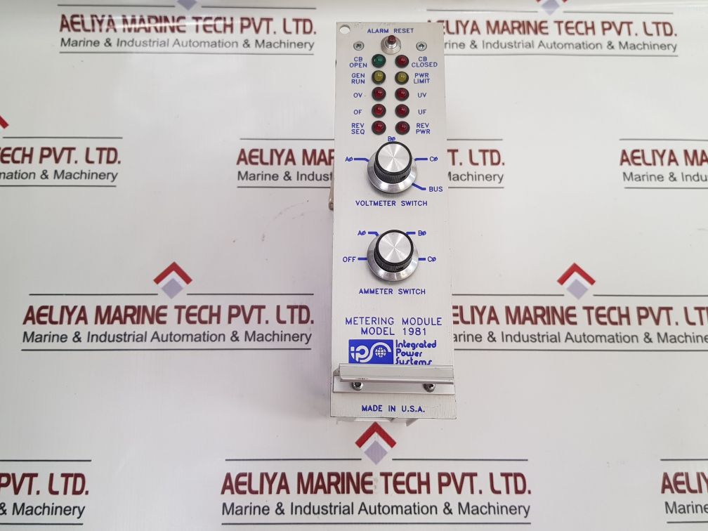 Integrated Power Systems 1981 Metering Module 017-001981