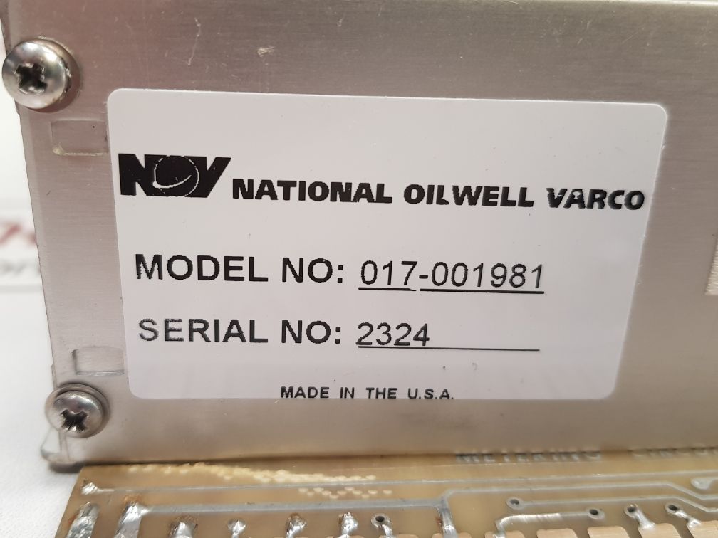 Integrated Power Systems 1981 Metering Module 017-001981