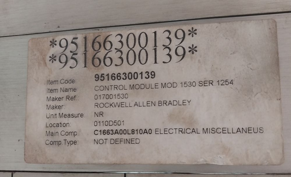 Integrated Power Systems/Allen-bradley 1530 Scr Control Module