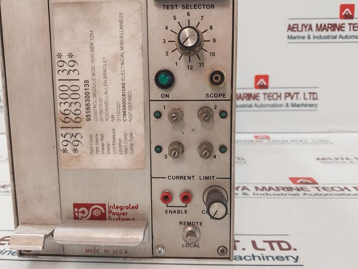 Integrated Power Systems/Allen-bradley 1530 Scr Control Module