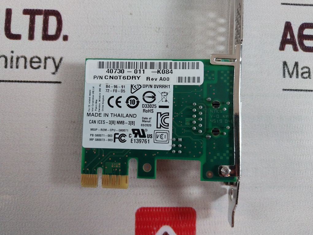 Intel G61372-001 Ethernet Server Adapter Card