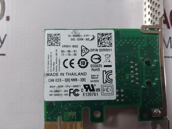 Intel Vrrh1 Mac