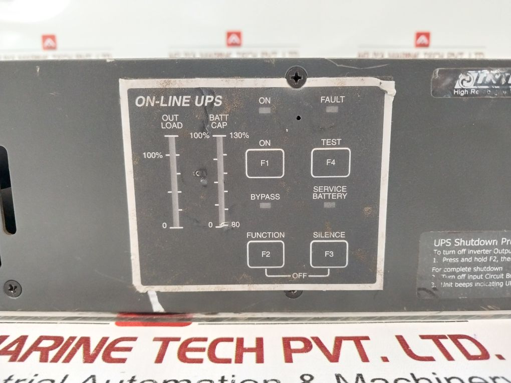 Intellipower Fa00008F Uninterruptible Power Supply Iq-500H-di-fc-lsol-pfc