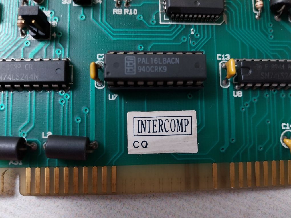Intercomp Schfd-10 Printed Circuit Board Icd.82191 Card