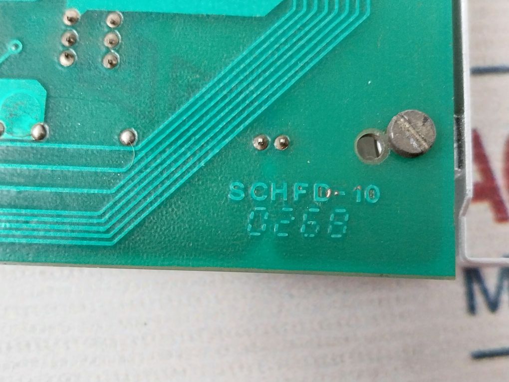 Intercomp Schfd-10 Printed Circuit Board Icd.82191 Card