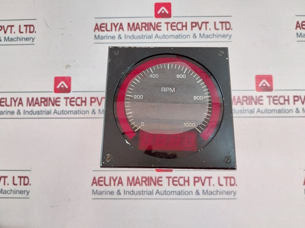 International Instruments 9003 0-1000 Rpm Meter 28V 