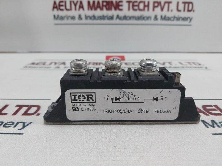 International Rectifier E78996 Irkh105/04A Thyristor Module