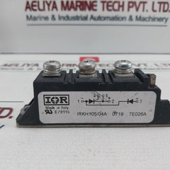International Rectifier E78996 Irkh105/04A Thyristor Module